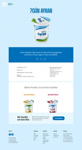 7gün - Produkt-Detail - Page