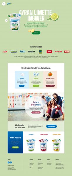 7gün - Ayran-Limette-Ingwer - Homepage