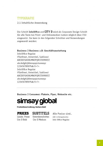 Simsay - Corporate Design Manual 5